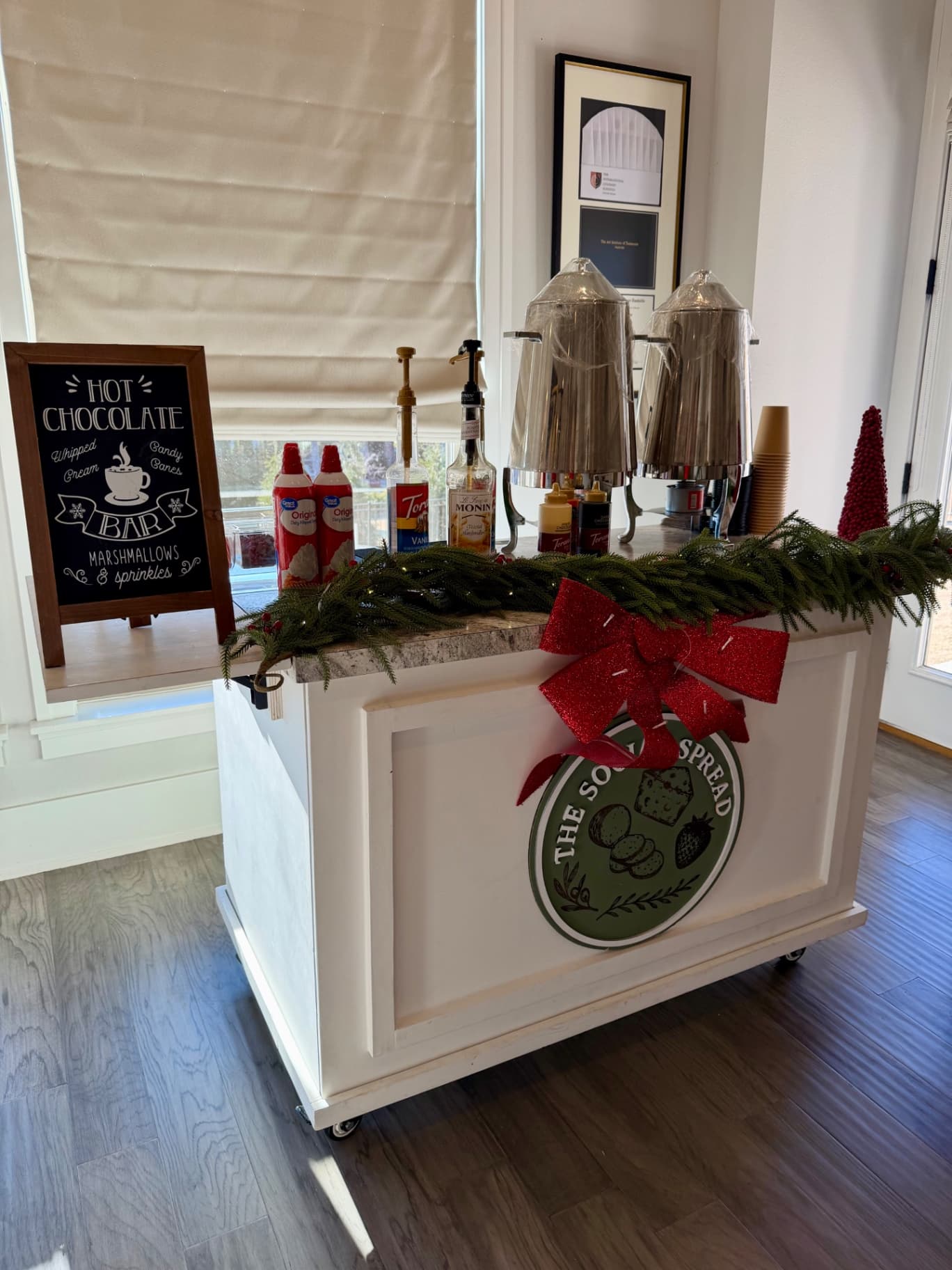 Hot cocoa bar - perfect for your holiday party